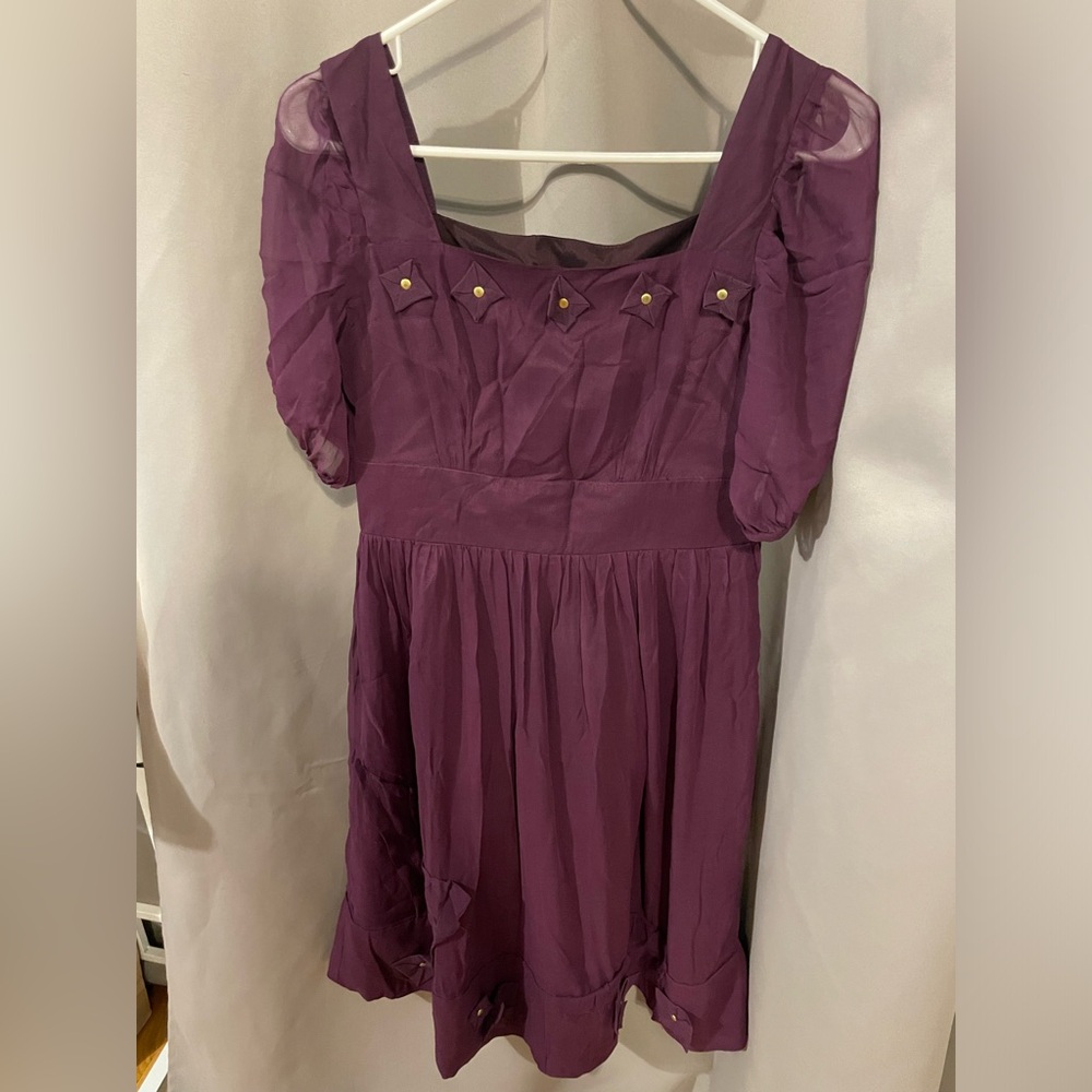 Miks Women Purple Dress Size 4
